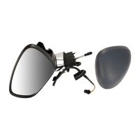 Ytterspegel till vänster, konvex, uppvärmd