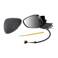 Ytterspegel till vänster, elektriskt konvex, uppvärmd
