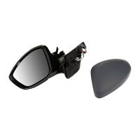 Ytterspegel till vänster, elektriskt konvex, uppvärmd