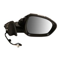 Ytterspegel till höger, uppvärmd, elektriskt fällbar, konvex