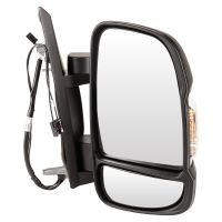 Ytterspegel höger kortarm elektriskt justerbar uppvärmd DAB-antenn 16 W