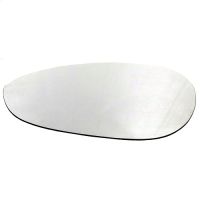 Uppvärmt ytterspegelglas till vänster