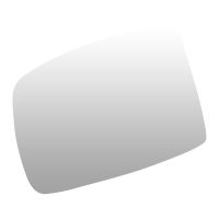 Ytterspegelglas till vänster