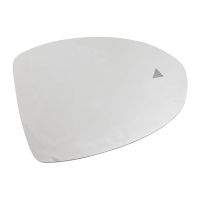 Uppvärmt ytterspegelglas till höger