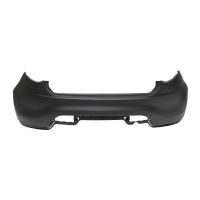 Bakre stötfångare grundad