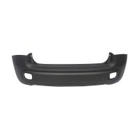 Bakre stötfångare grundad