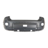 Bakre stötfångare grundad