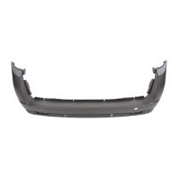 Svart stötfångare bak