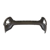 Svart främre stötfångare med förberedelse för dimljus