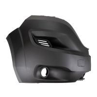 Stötfångarhörn fram höger svart