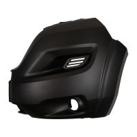 Främre vänstra stötfångarhörnet PSA Svart