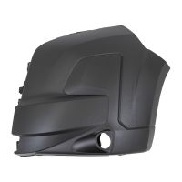 främre vänstra stötfångarhörnet