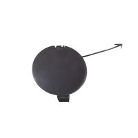 Stötfångarskydd svart främre dragkrok