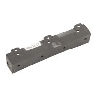 Hållare vänster för strålkastarens främre stötfångare