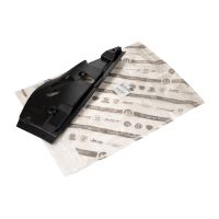 Kåpa till vänster på främre stötfångaren