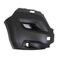 Stötfångarhörn fram höger svart