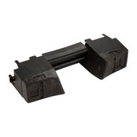 Smörjfilt i mitten av stötfångaren