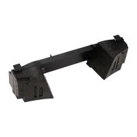 Smörjfilt framför stötfångaren i mitten