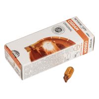 Glassockellampe WY5W 5W 12V W2.1x9.5d Orange Seitenblinker