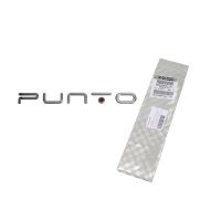 Bokstäver *Punto* på baksidan