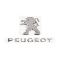 Baklucka emblem Peugeot logotyp