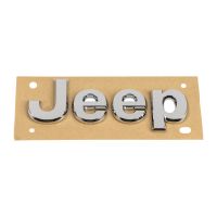 Emblem med texten "JEEP"