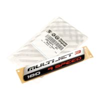 Emblem bokstäver "Multijet 3 180 Speed"