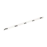 Bakre emblem med bokstäver Mocha