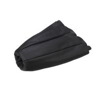 Växelspaksdamask i svart läder