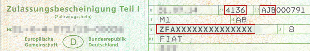 fahrzeugschein